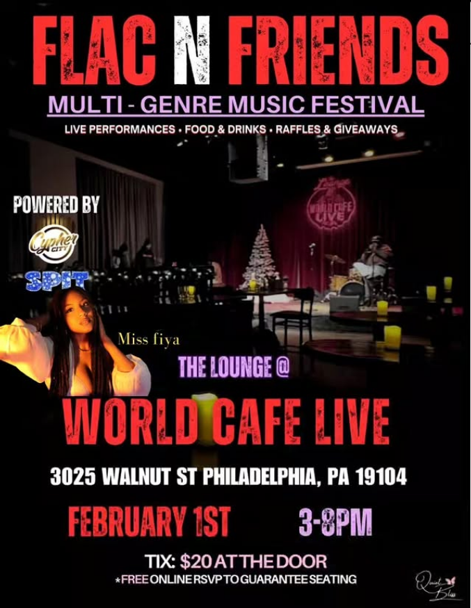 Miss Fiya at world cafe live