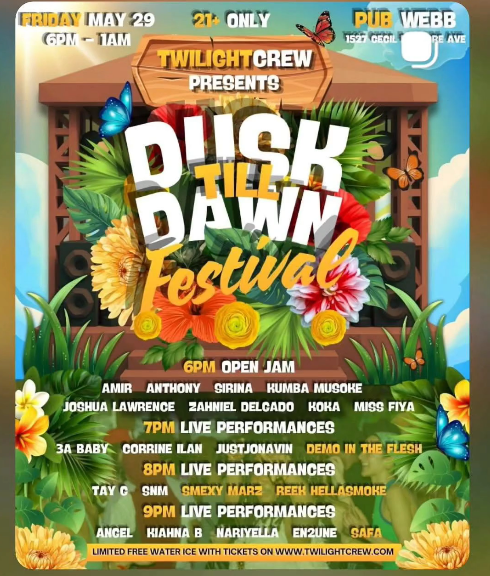 colorful festival poster